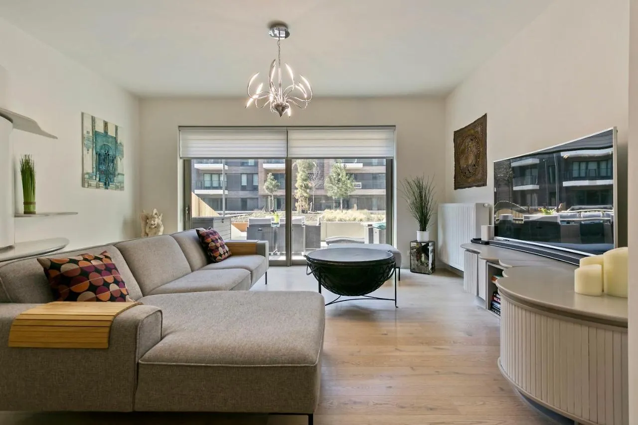 فيلا أوستيندفي Modern Town House With Great Terrace At 100 Meters From Beach